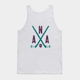 ANA Retro Sticks - Purple Tank Top